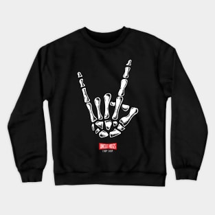 Rock fingers - Uncle Hog Crewneck Sweatshirt